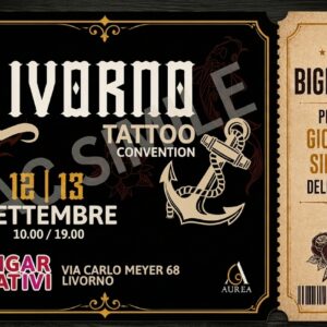 Biglietto Ingresso Singolo - Livorno Tattoo Convention
